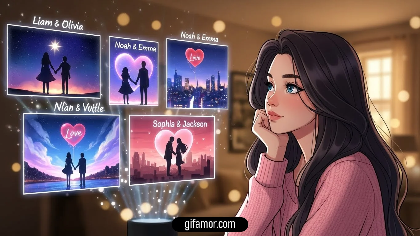 Loe with personalized names